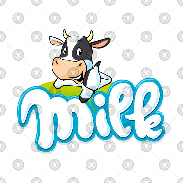 630x630 Cow Milk Logo Vector