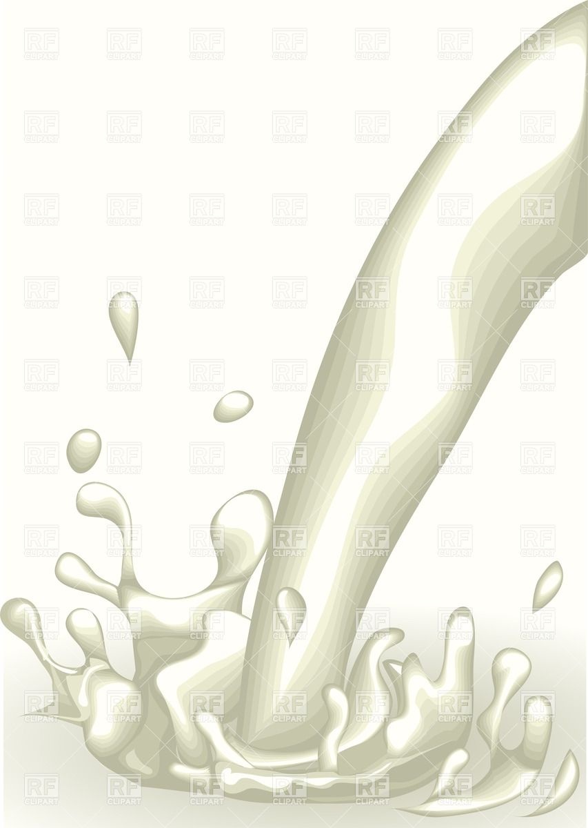 853x1200 Pouring Milk Splash Vector Image Of Food And Beverages Arkela