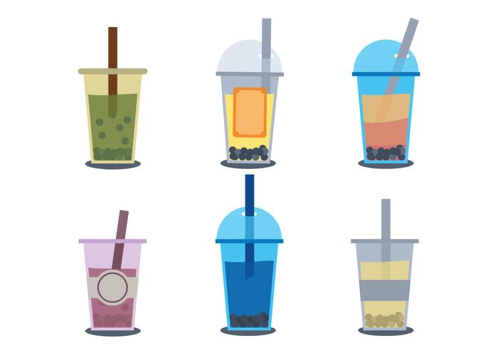 700x490 Bubble Tea Vector