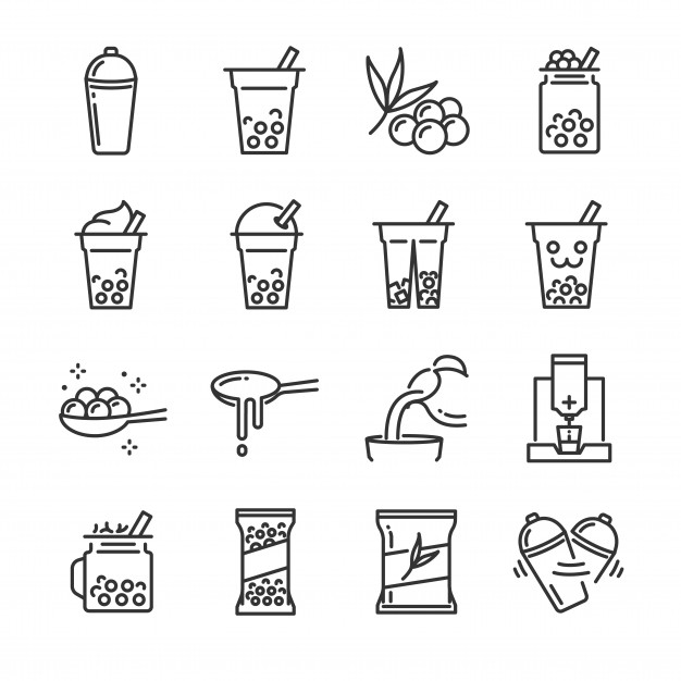 626x626 Boba Milk Tea Vectors, Photos And Free Download
