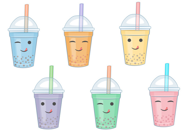 632x443 Bubble Tea Vector Cartoons Free Vector Download Cannypic