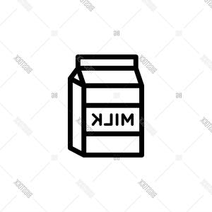 300x300 Stock Vector Milk Vector Icon On White Background Milk Modern Icon