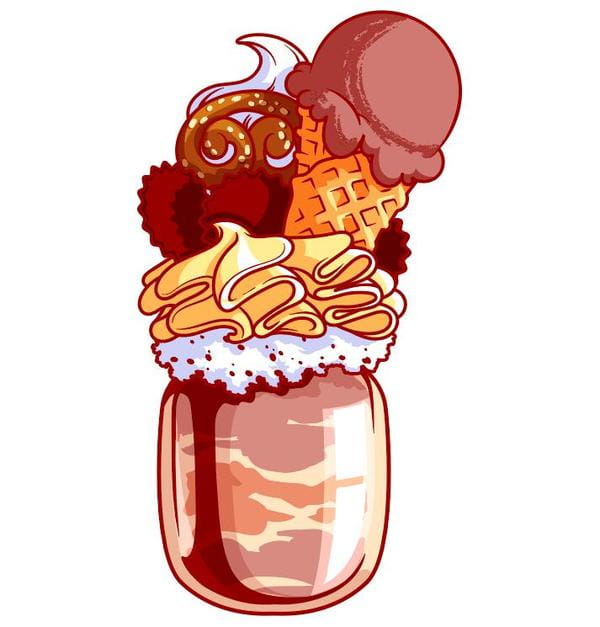 600x627 Milkshake Design Vector Free Graphics Uihere