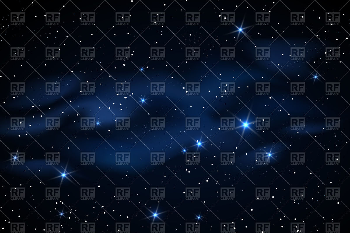 1200x800 Milky Way With Blue Stars