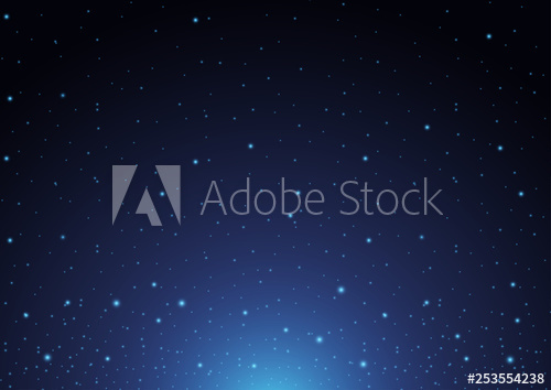 500x354 Night Sky Constellations Star,galaxy And Milky Way Vector