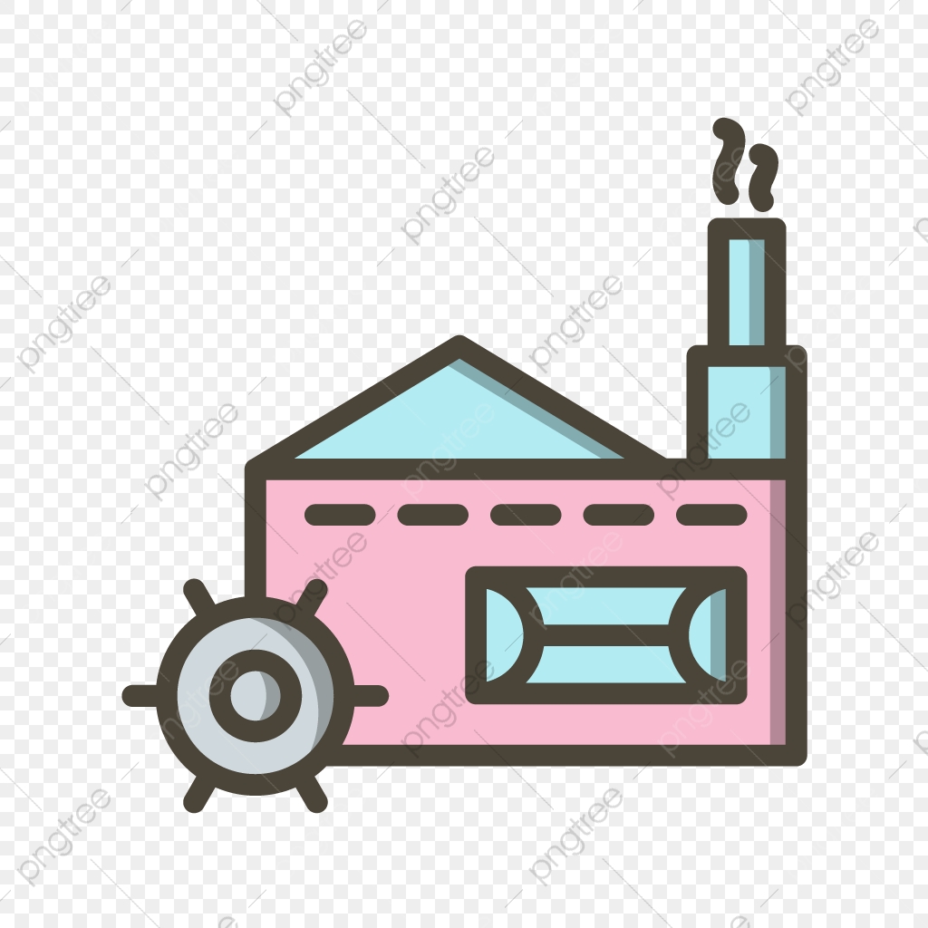 1024x1024 Mill Vector Icon, Building, Mill, Plant Png And Vector