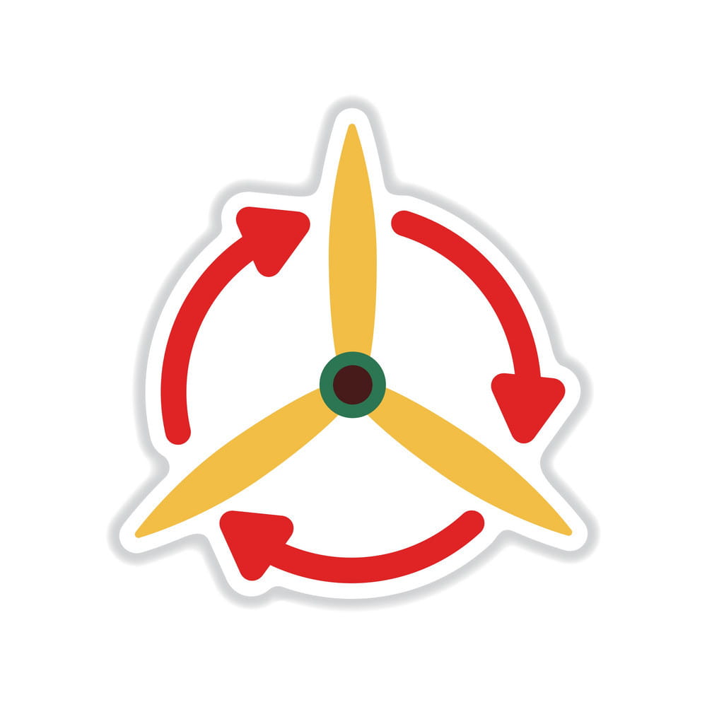 1000x1000 Paper Sticker On White Background Eco Mill Vector