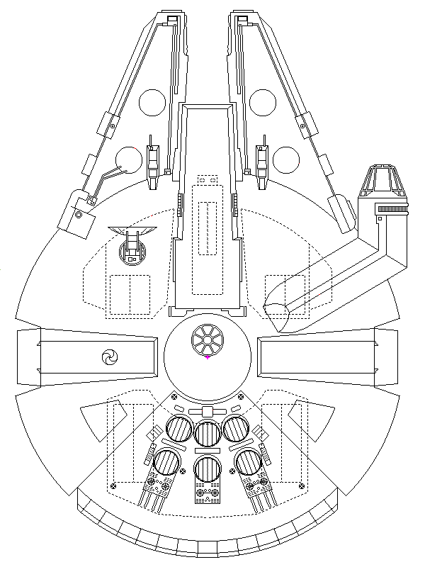 600x800 Millennium Falcon Spinner