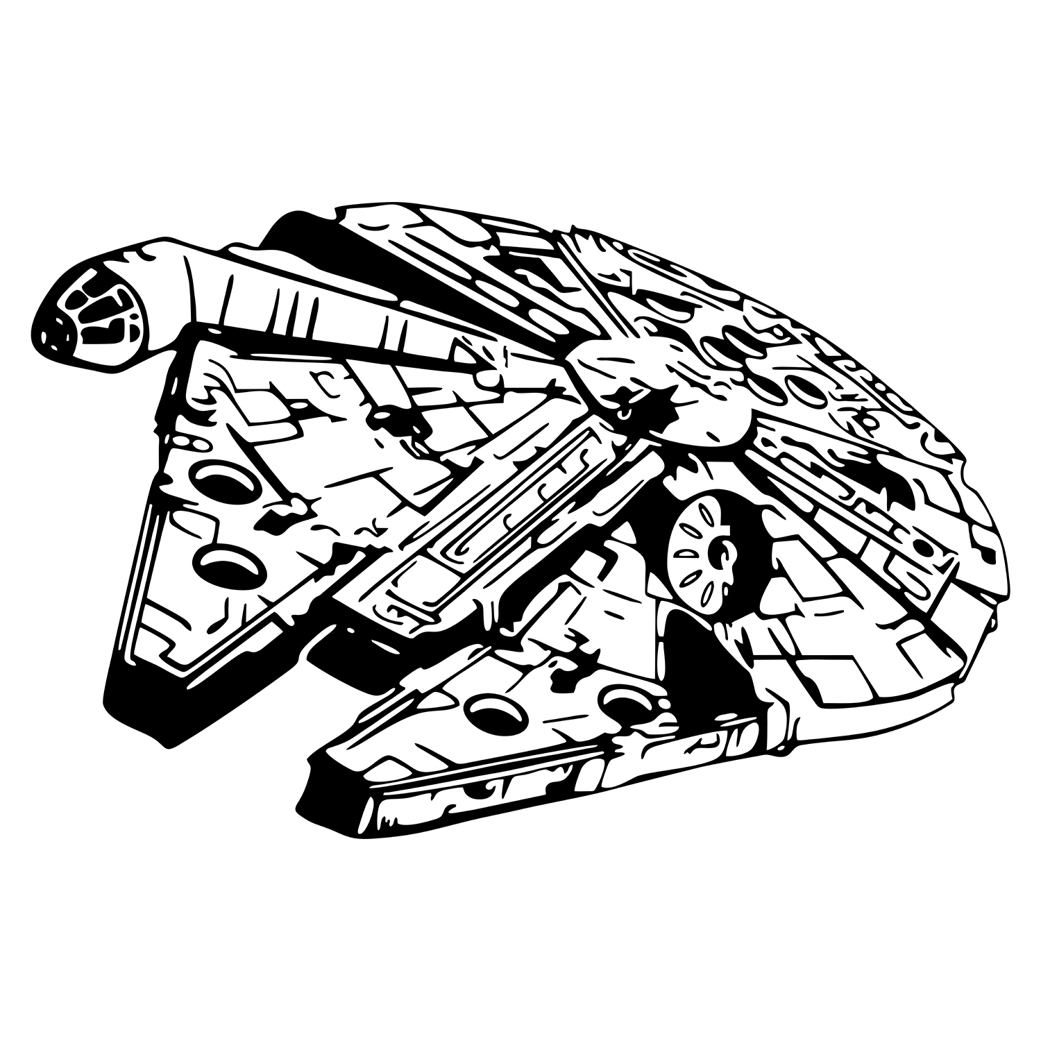 1500x1500 Star Wars Millennium Falcon