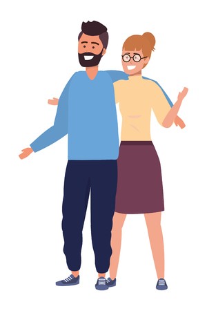 300x450 Millennial Couple Smartphone Taking Selfie Stylish Outfit Sweater