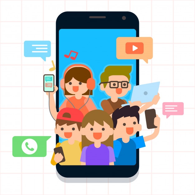 626x626 Millennials Illustration Vector Premium Download