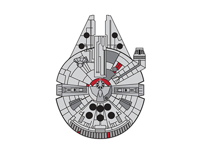 400x300 Millennium Falcon
