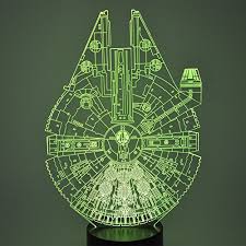 225x225 Millennium Falcon Led Lamp Graphic Design Vector