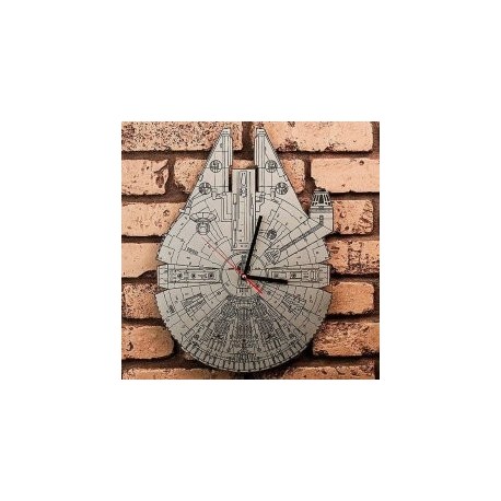 458x458 Star Wars Millennium Falcon Clock Dxf