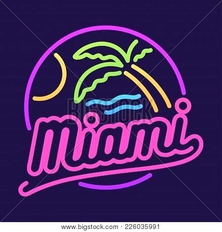 450x470 Palm Tree Neon Sign Custom Mini Led Coconut Light Miller Lite