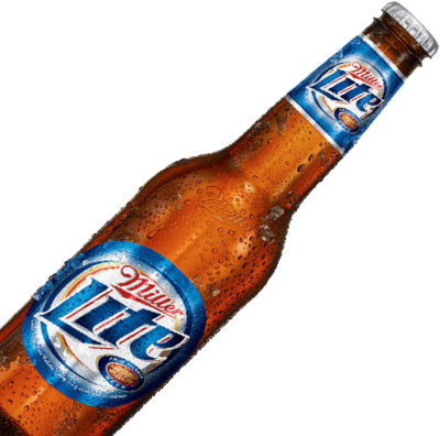 400x396 Free Miller Lite Bottle Vector Graphic