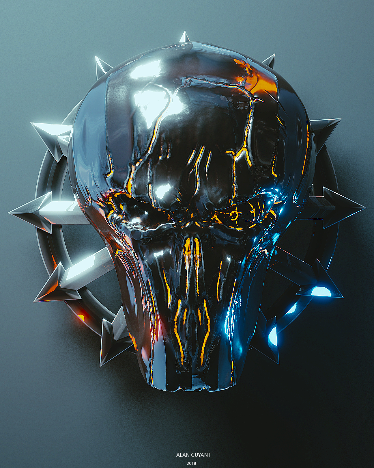 Skull 1296x1620 Skull
