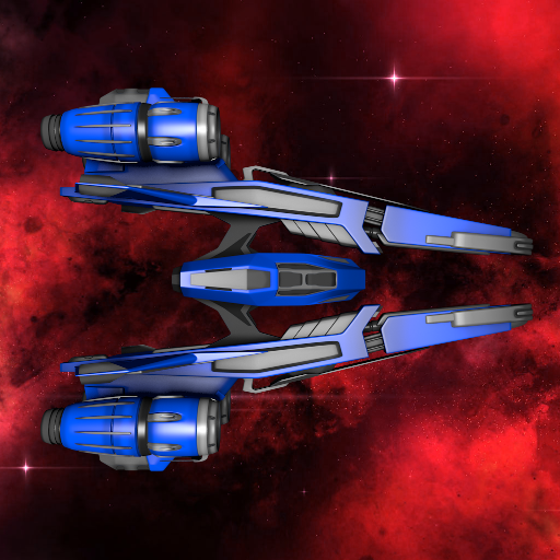 Blue Fighter Spaceship 512x512 Blue Fighter Spaceship