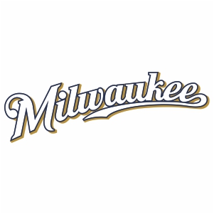 301x301 Milwaukee Brewers Jersey Logo Cut