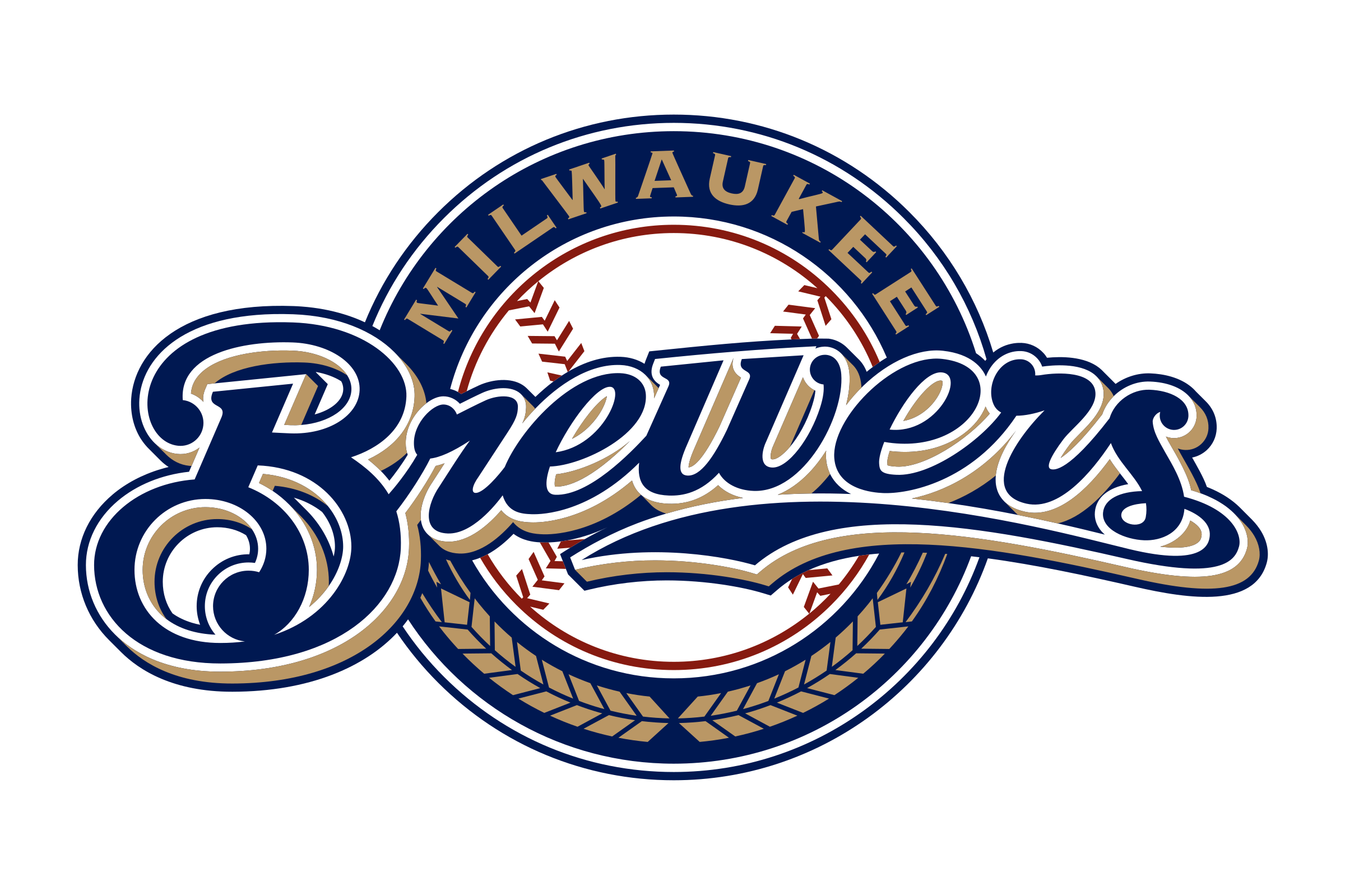 2400x1600 Milwaukee Brewers Logo Png Transparent Vector