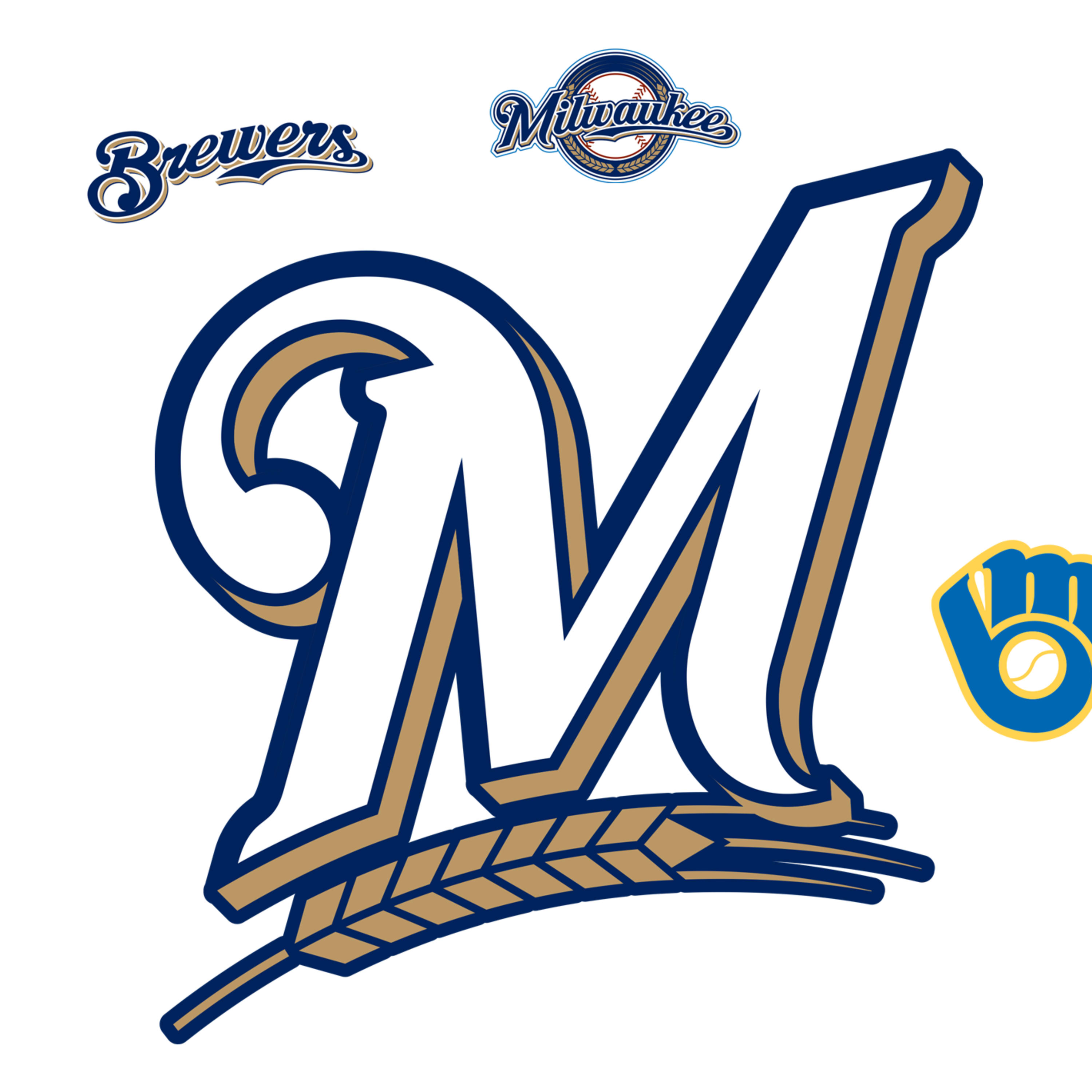 Milwaukee Brewers Logo Vector At Vectorified.com | Collection Of ...