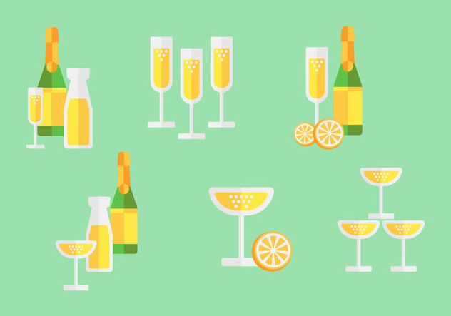 632x443 Free Mimosa Cocktail Pack Free Vector Download Cannypic