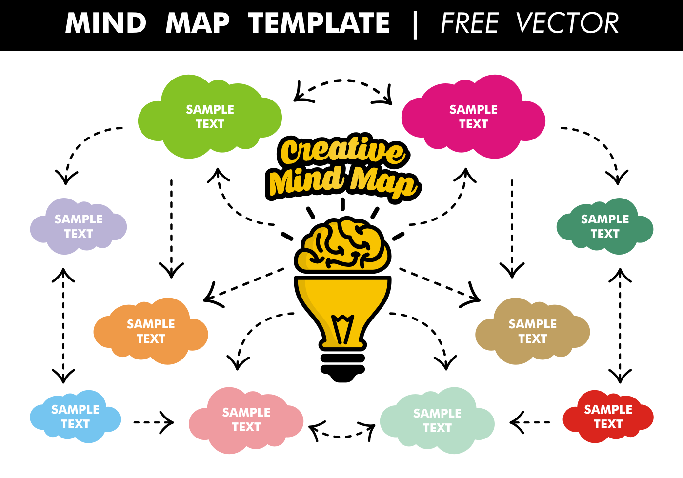 Mind Map Vector 1 