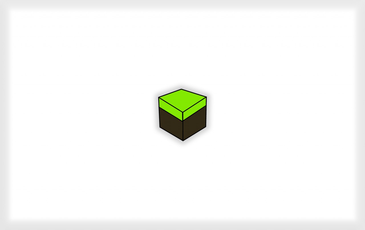 1280x808 Minecraft Vector Wallpaper