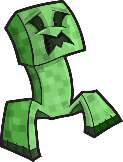 Minecraft Vector Blocks And Creeper Boomrocker 523x689 Minecraft Vector Blocks And Creeper Boomrocker