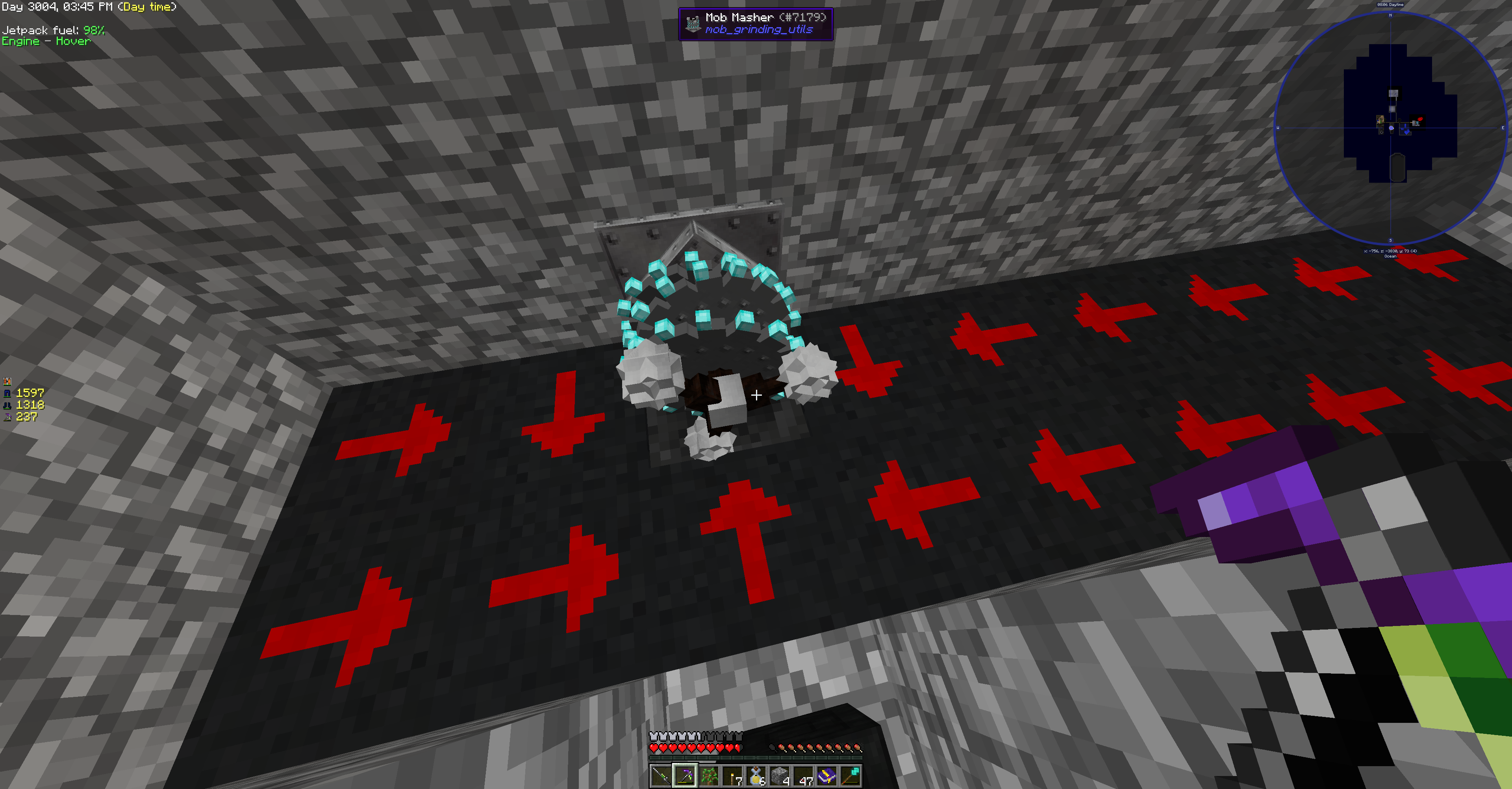 3840x2004 Skyfactory Mobs Not Spawning On Vector Plates That Are On Top