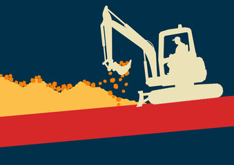 Mini Excavator Vector Photos, Royalty Free Images, Graphics 339x240 Mini Excavator Vector Photos, Royalty Free Images, Graphics