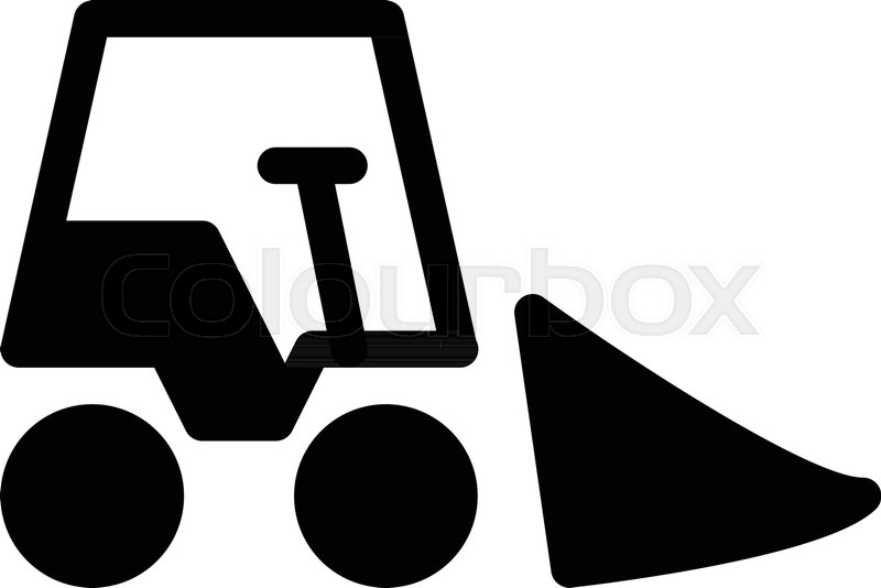 Mini Excavator Vehicle Stock Vector Colourbox 800x534 Mini Excavator Vehicle Stock Vector Colourbox