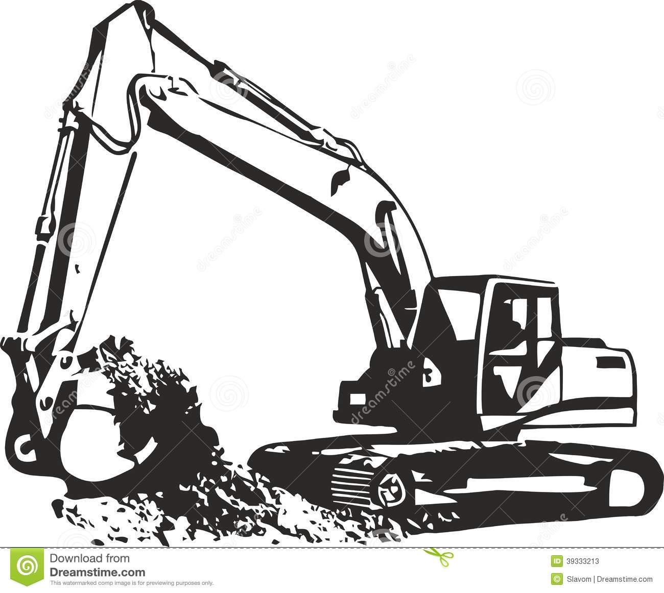 Free Excavator Clipart 1300x1162 Free Excavator Clipart