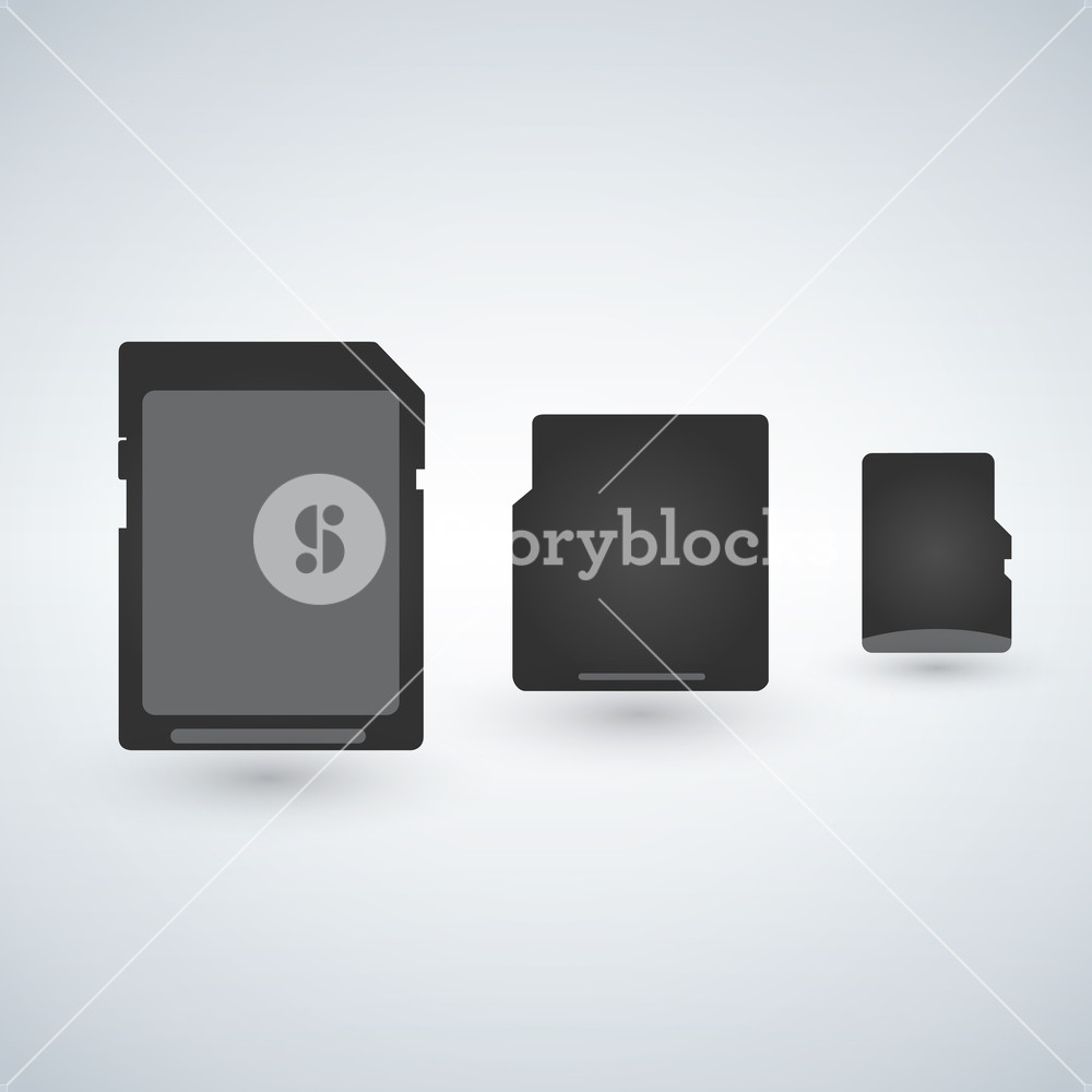 Sd, Micro, Mini Sdhc And Sdxc Cards Icons Logos Vector 1000x1000 Sd, Micro, Mini Sdhc And Sdxc Cards Icons Logos Vector