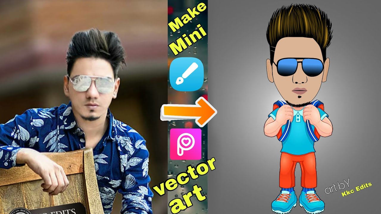 1280x720 Mini Vector Art Editing How To Make Mini Vector Art Step
