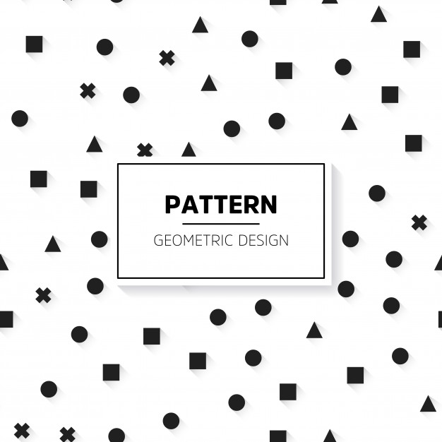 626x626 Minimalist Black And White Pattern Vector Free Download