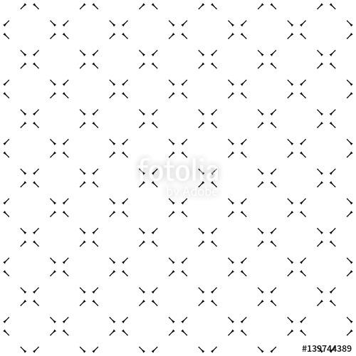 500x500 Vector Minimalist Seamless Pattern, Simple Monochrome Geometric