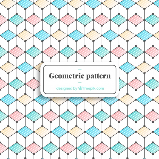 626x626 Elegant Geometric Pattern With Minimalist Style Vector Free Download