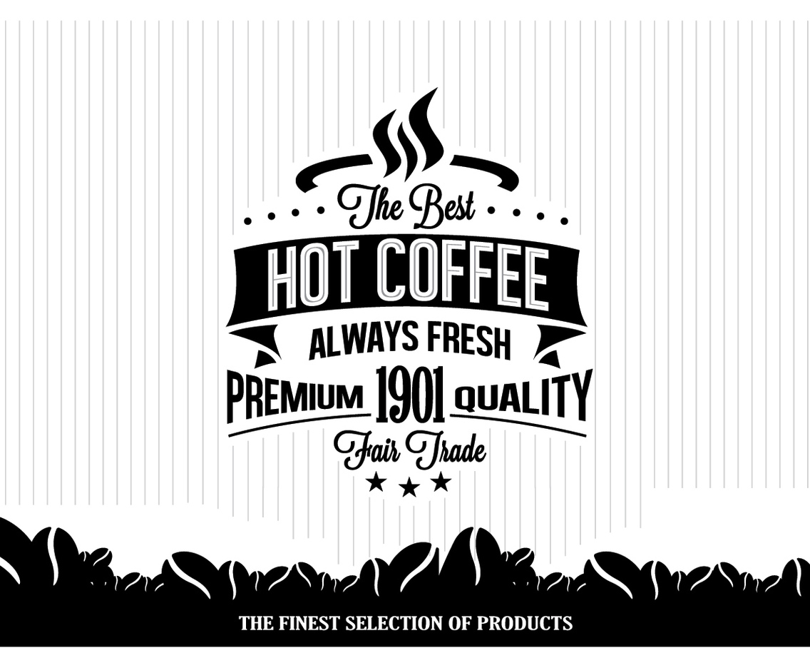 1136x936 Hot Coffee Minimalist Vector Vector Art Graphics