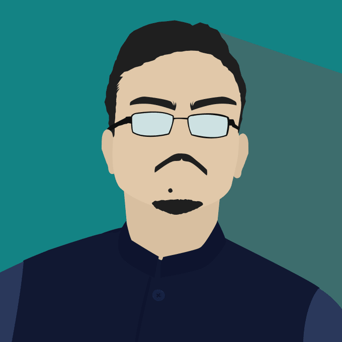 680x680 Make A Minimalist Vector Portrait For You