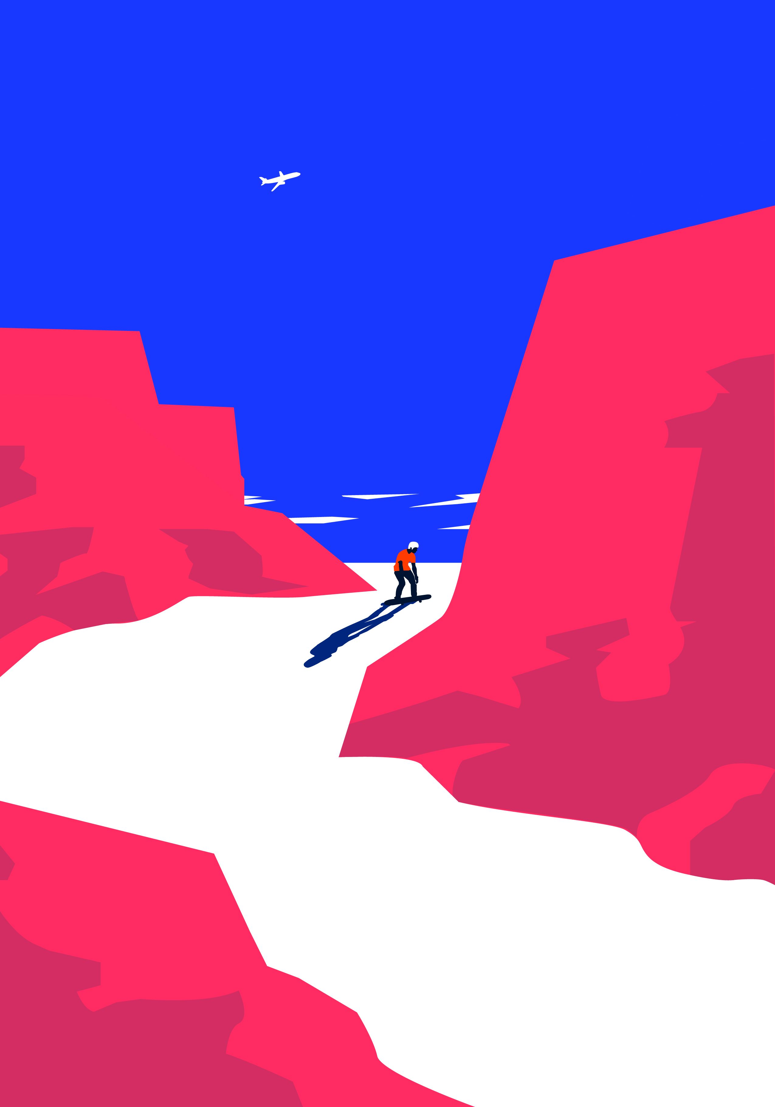 2550x3640 Pop Art, Minimalist, Vector, Flat Illustration