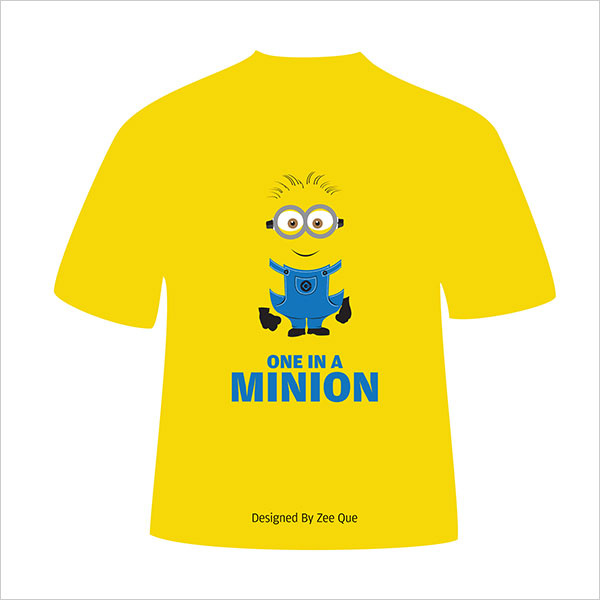 Minion Tshirt Designs Free Vector Free Vector In Adobe Illustrator 600x600 Minion Tshirt Designs Free Vector Free Vector In Adobe Illustrator