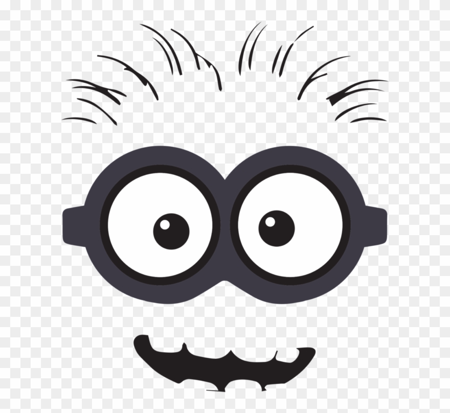 880x808 Eyes Black And White Minion Eye Clipart Black And White