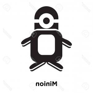 300x300 Photostock Vector Minion Icon Vector Isolated On White Background