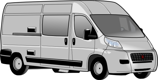 600x307 Minivan Vector Free Vector Download