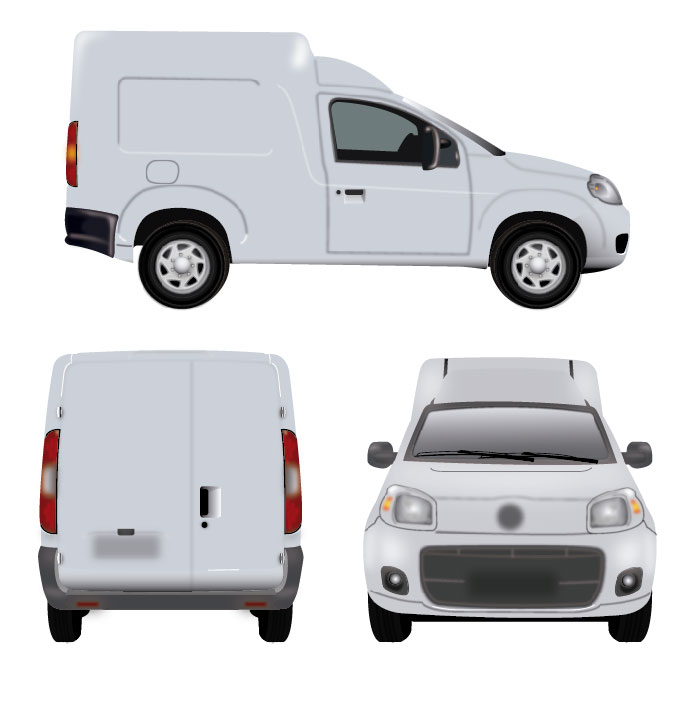 691x708 White Minivan Free Vector Free Vectors Ui Download