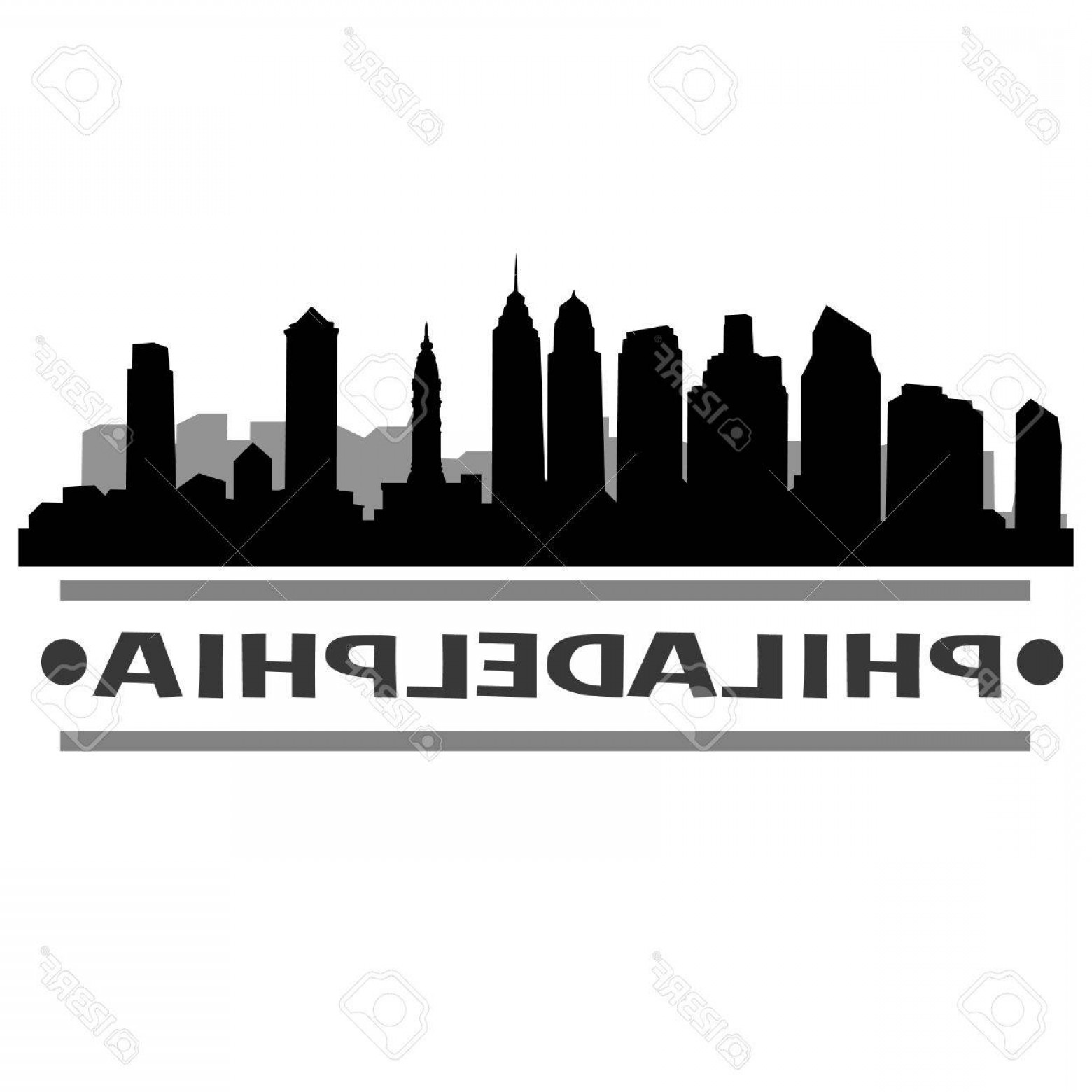 1560x1560 Photostock Vector Philadelphia Skyline Vector Art City Design