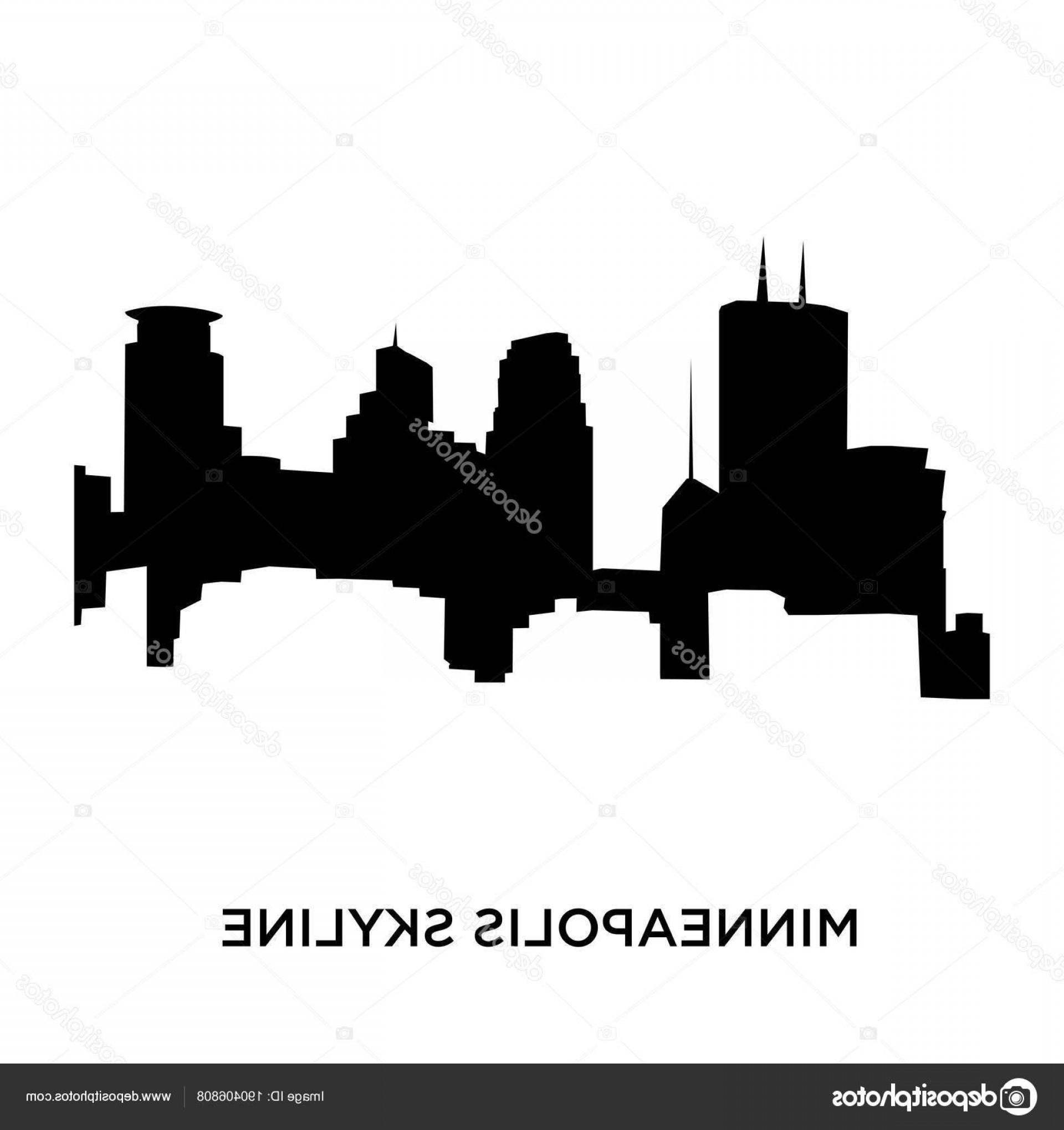 Minneapolis Skyline Vector at Vectorified.com | Collection of ...