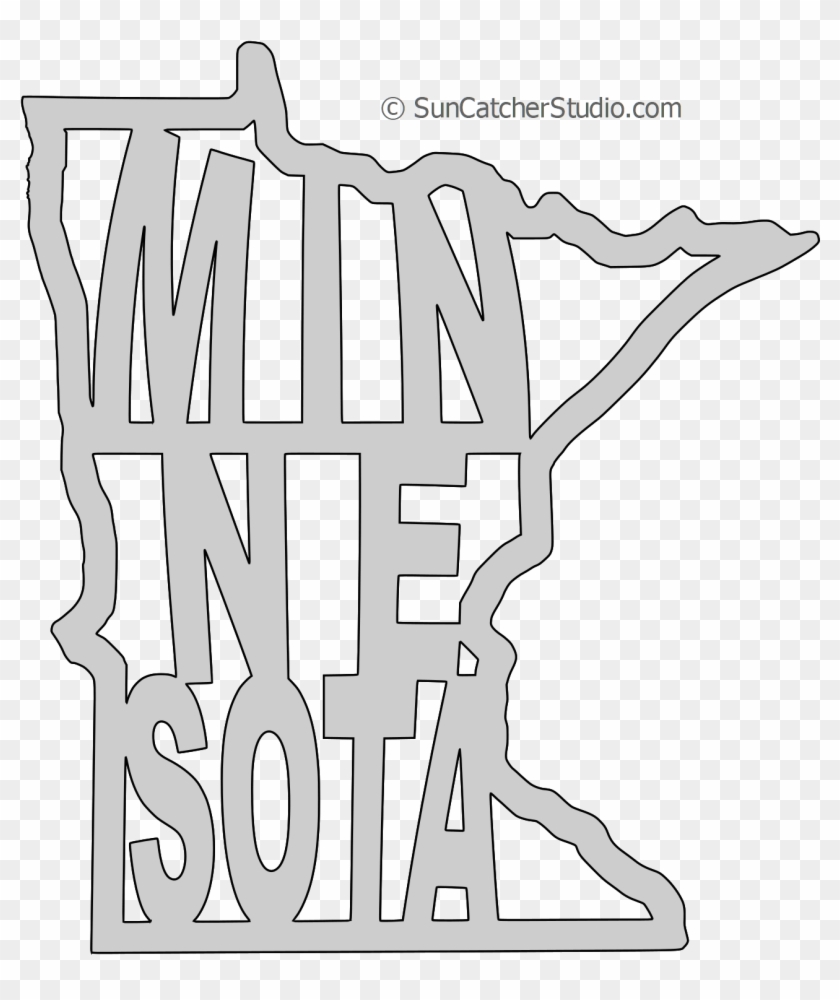 Minnesota Map Shape Text, Outline Scalable Vector Graphic 840x1000 Minnesota Map Shape Text, Outline Scalable Vector Graphic
