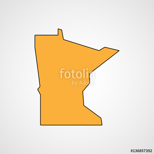 Minnesota Map Vector Stock Image And Royalty Free Vector 500x500 Minnesota Map Vector Stock Image And Royalty Free Vector